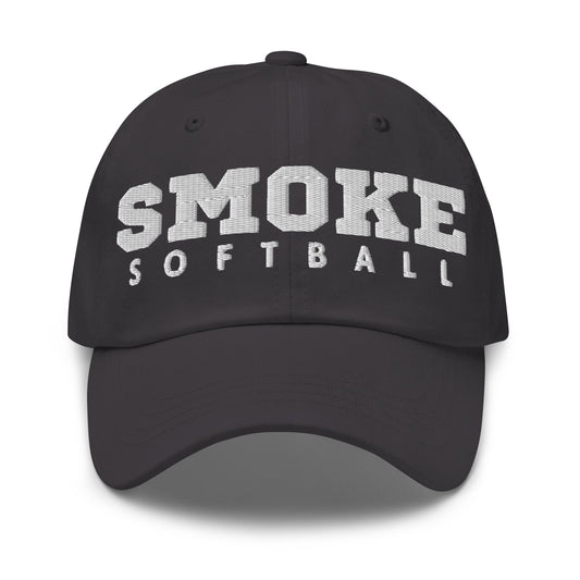 Dad Hat | Smoke 14U Softball | Modern Script Logo