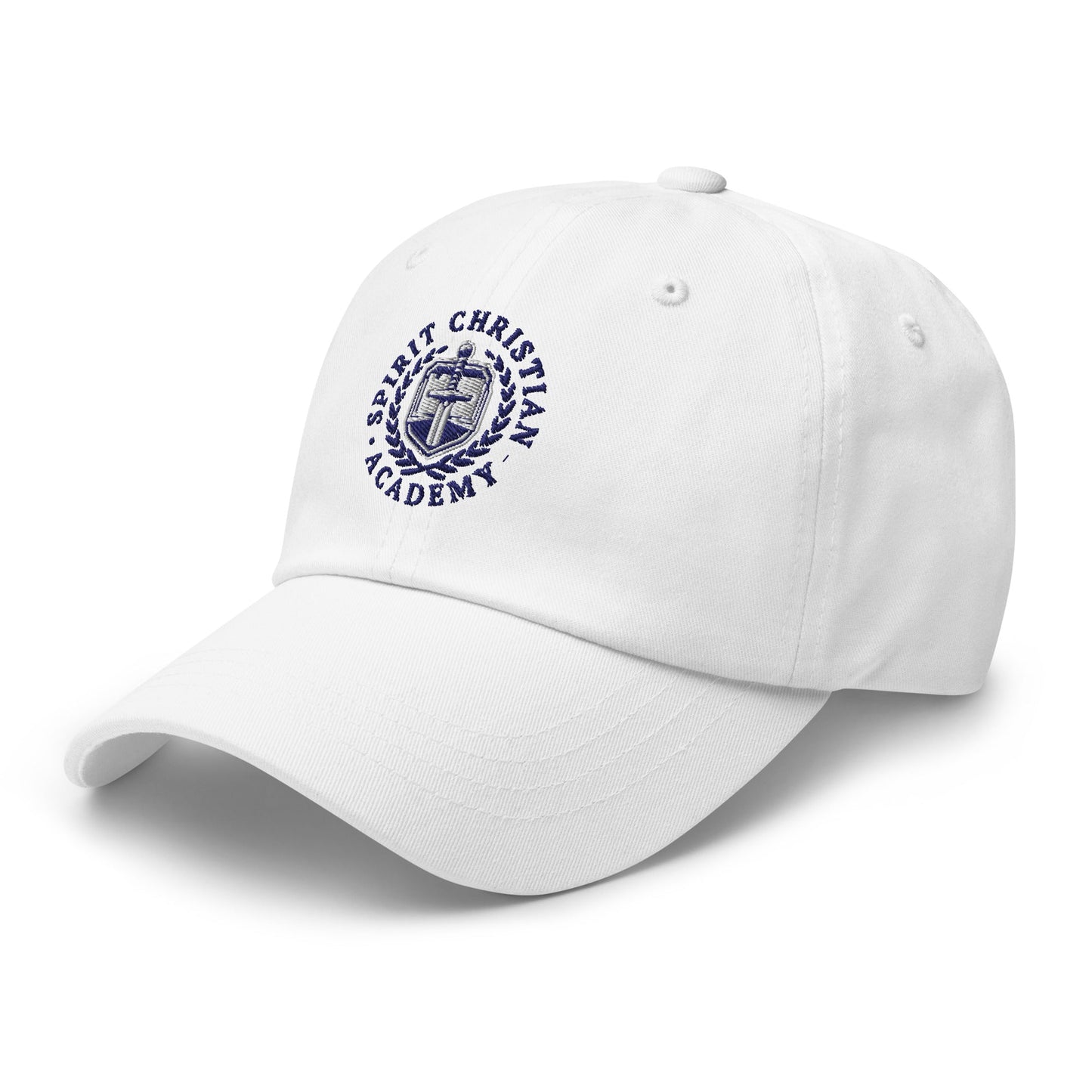 Dad Hat | Spirit Christian Academy | Navy Script Logo