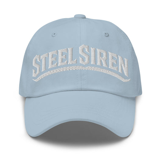 Dad Hat | STEEL SIREN | Script Logo