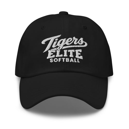 Dad Hat | Tigers Elite Softball | Emblem Logo