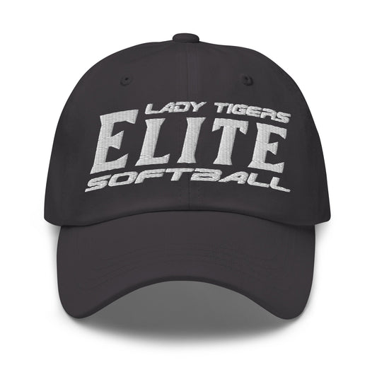 Dad Hat | Tigers Elite Softball | Modern Script Logo