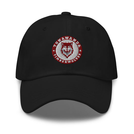 Dad Hat | Tonawanda High School Track and Field | Mascot Badge Logo