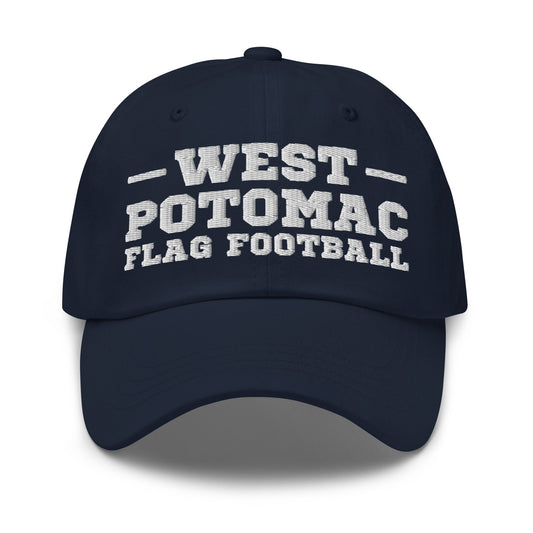 Dad Hat | West Potomac Flag Football | Script Logo