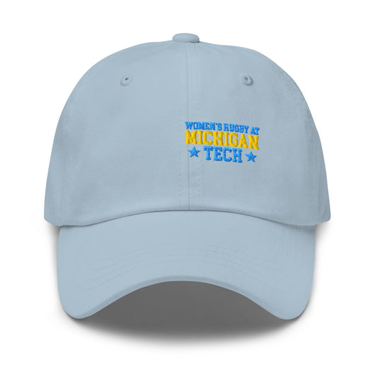 Dad Hat | Women’s Rugby at Michigan Tech | Varsity Crest Logo