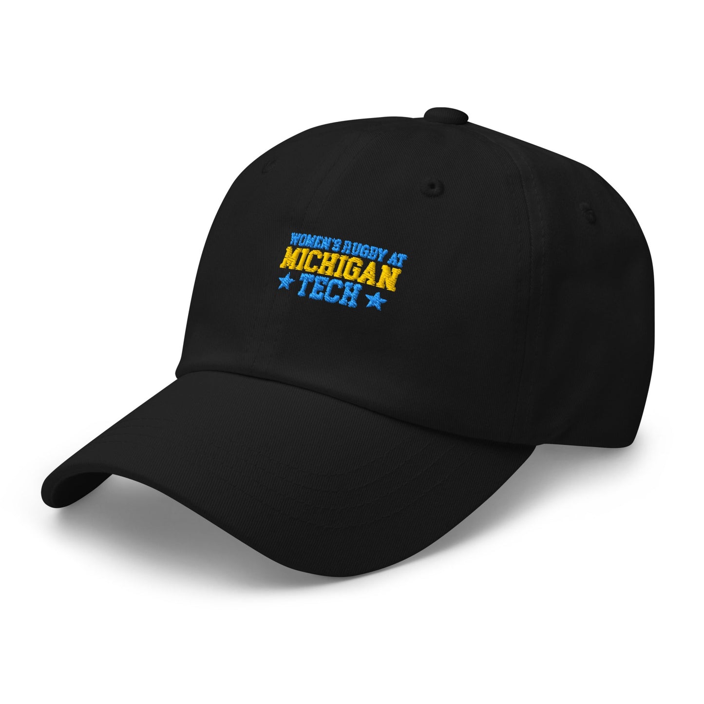 Dad Hat | Women’s Rugby at Michigan Tech | Varsity Crest Logo