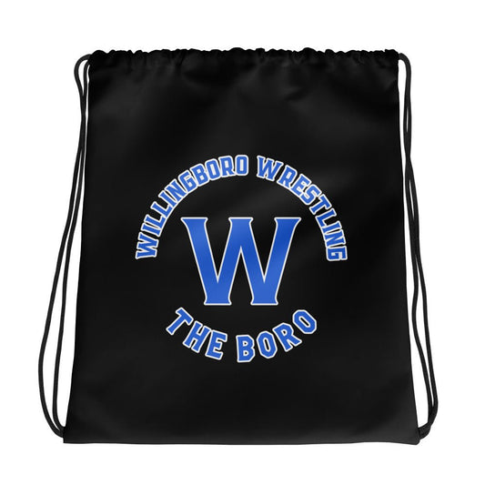 Drawstring Bag | The Boro Brand | Script Logo