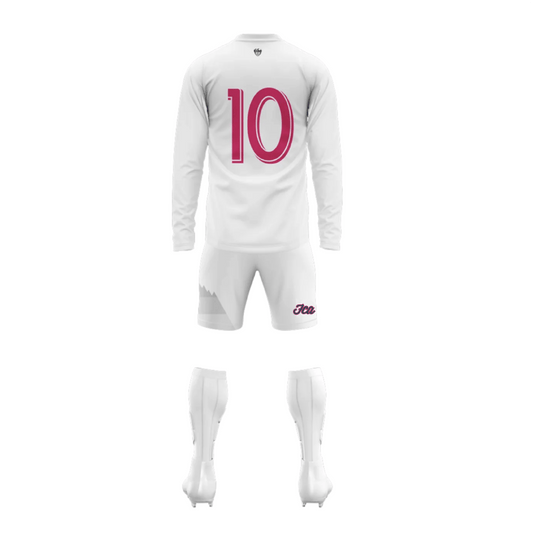FCA Newport Soccer - ALT WHITE - Long Sleeve KIT
