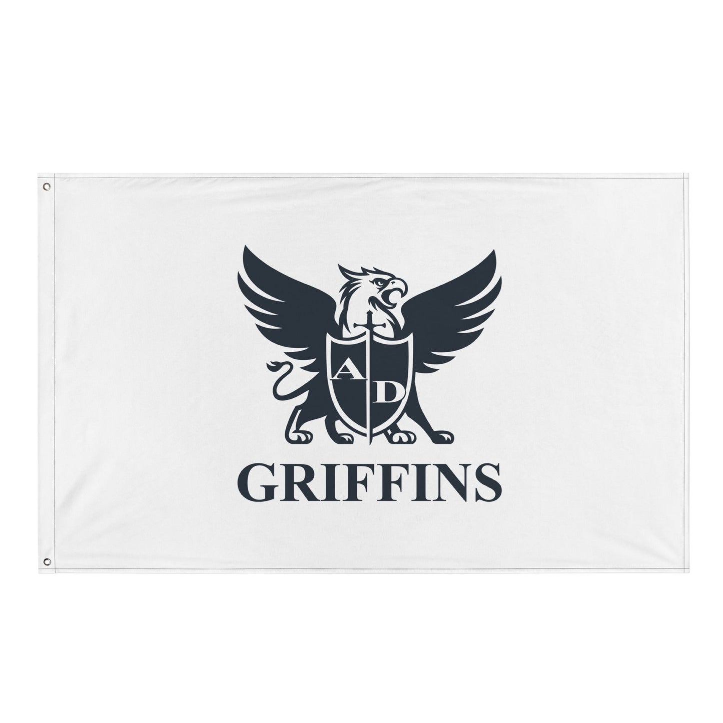 Flag | Arma Dei Academy Basketball | Griffin Logo