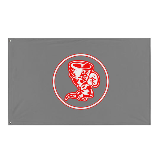 Flag | Bay High Softball | Badge Logo