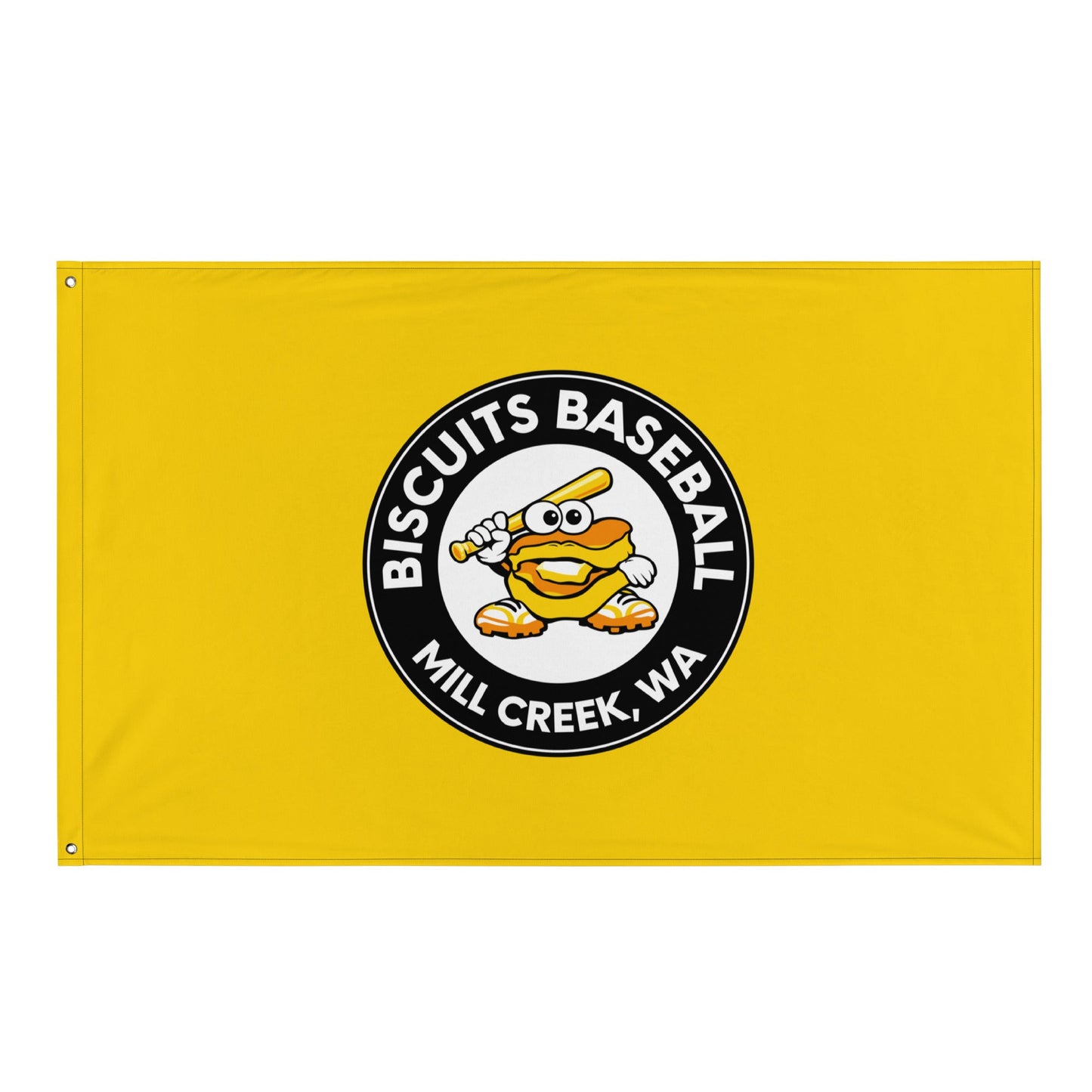 Flag | Biscuits Baseball MCLL | Mascot Logo