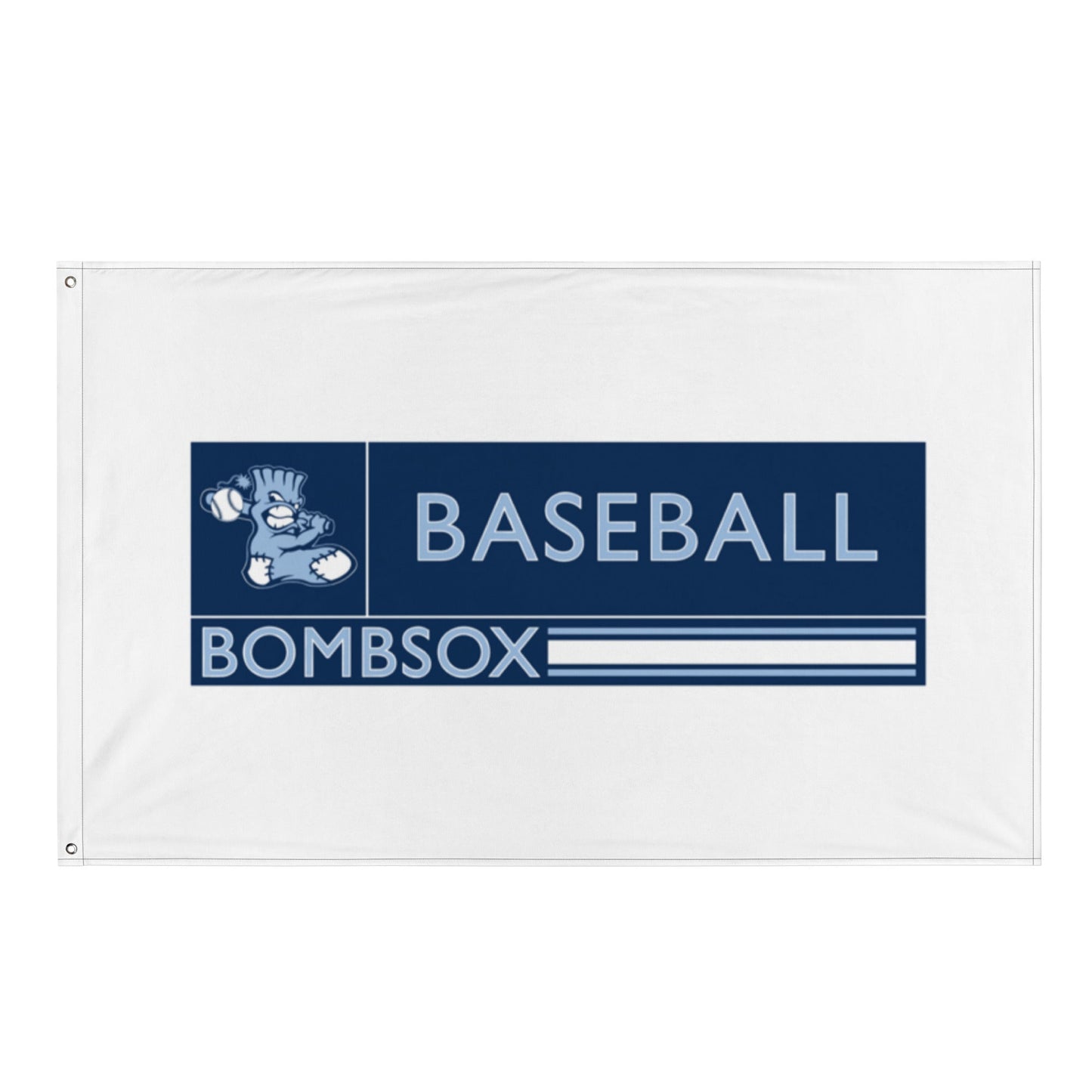 Flag | BombSox Baseball | Mark Logo