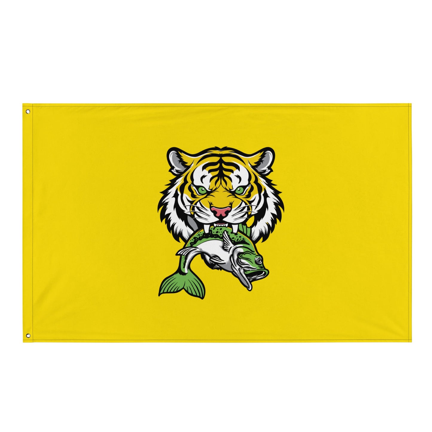 Flag | DeKalb Fishing Team | Mascot Logo