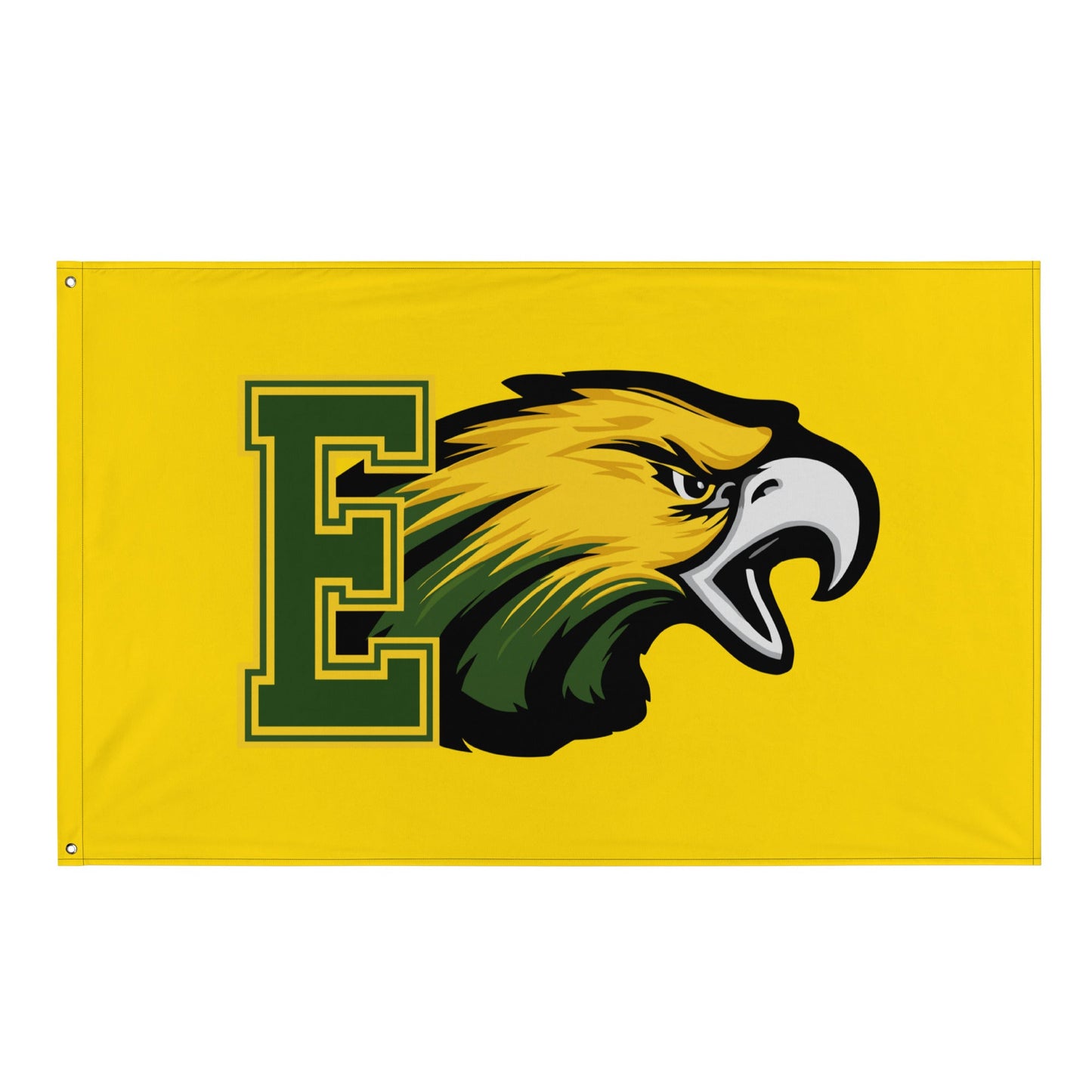 Flag | Evergreen Junior High | Mascot Logo