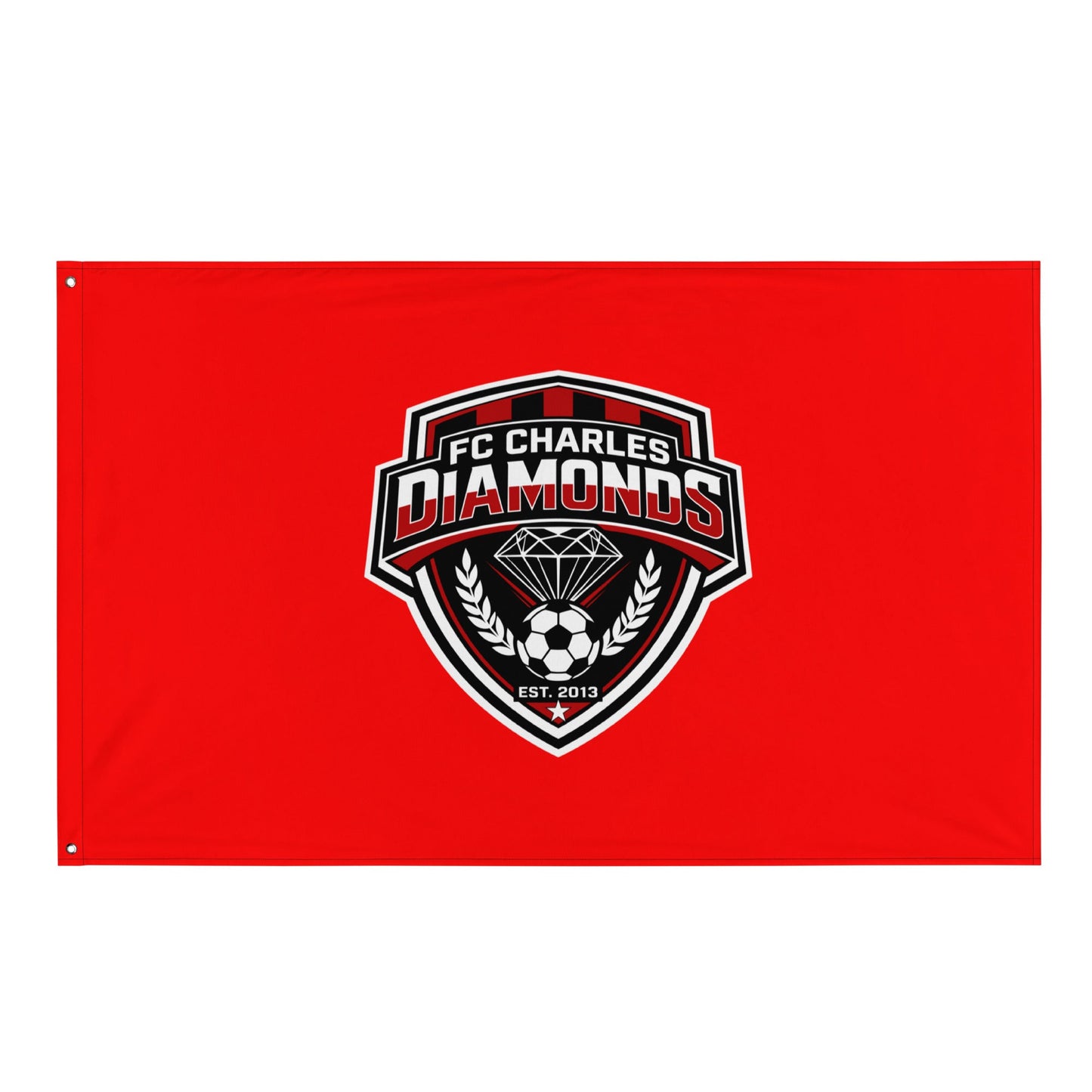 Flag | FC Charles: Diamonds | Emblem Logo