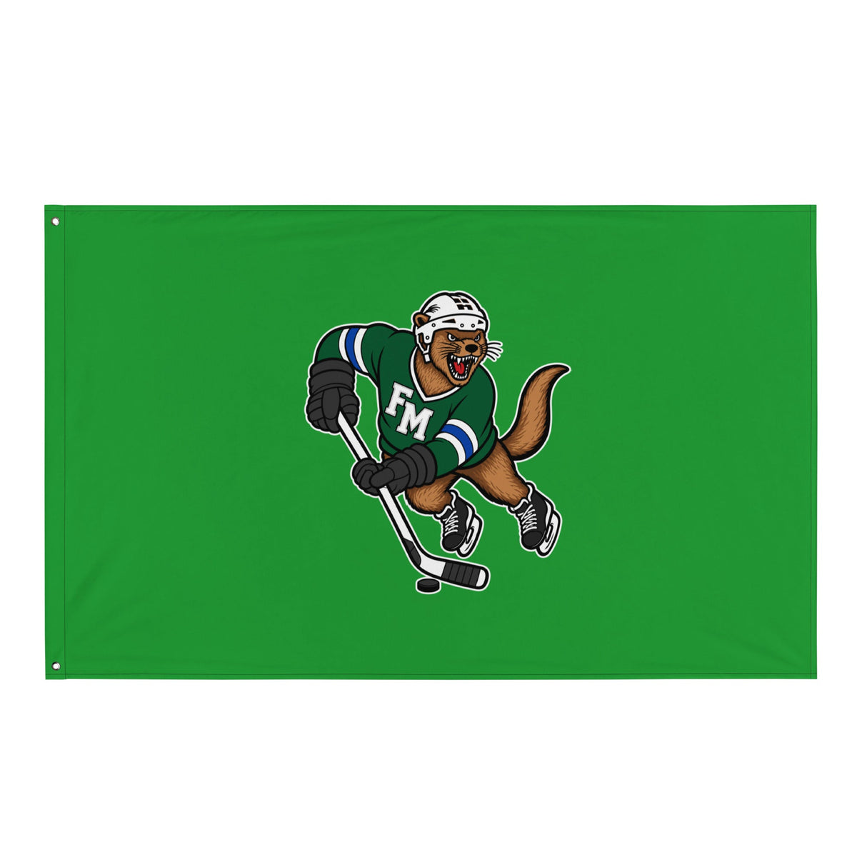 Flag | Fighting Mongooses Hockey Club | Vanguard Otters Logo