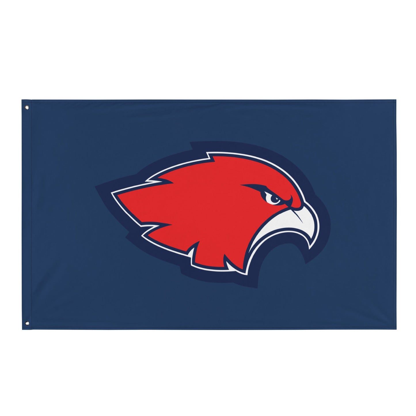 Flag | Frontier softball | Mascot Logo