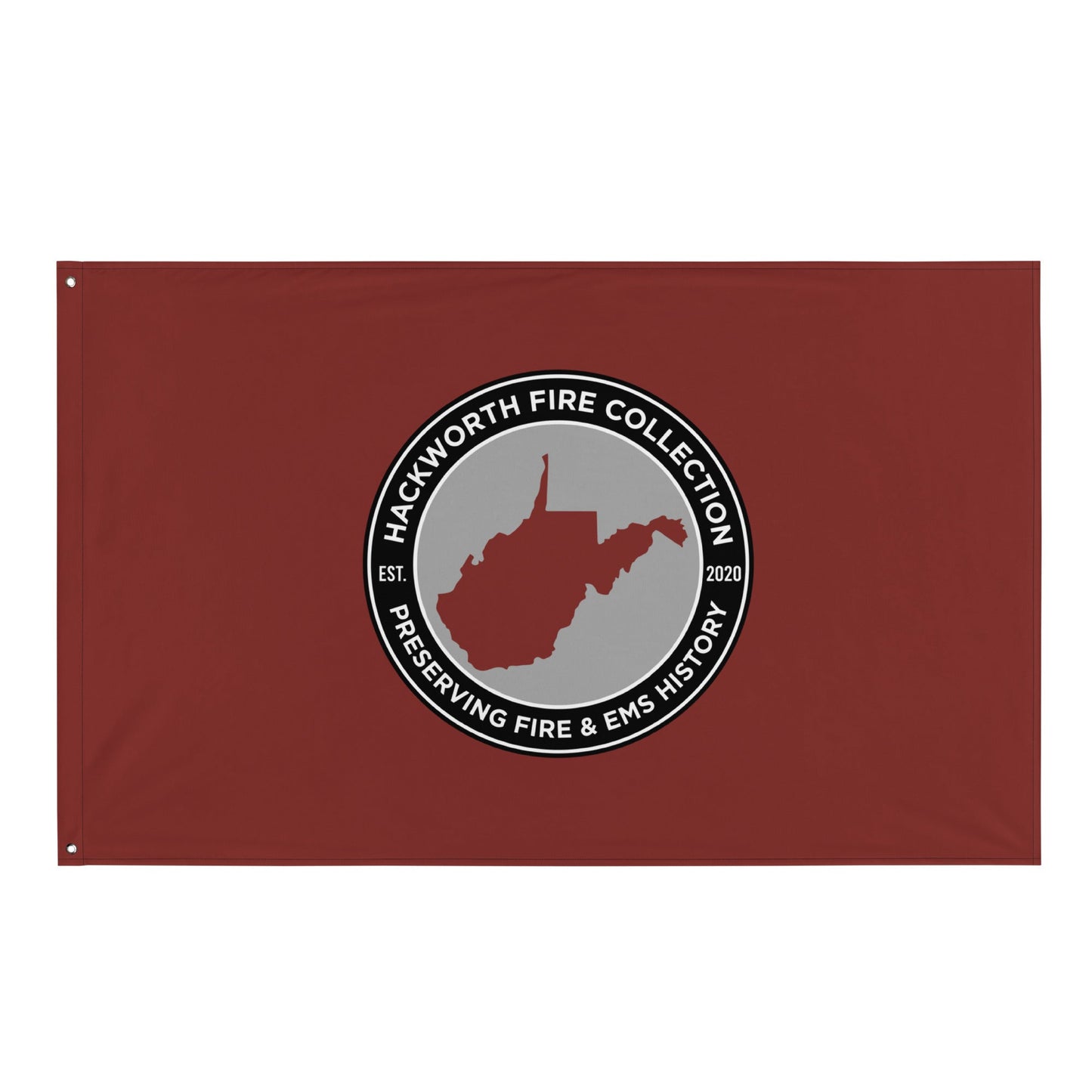 Flag | Hackworth Fire Collection | Badge Logo