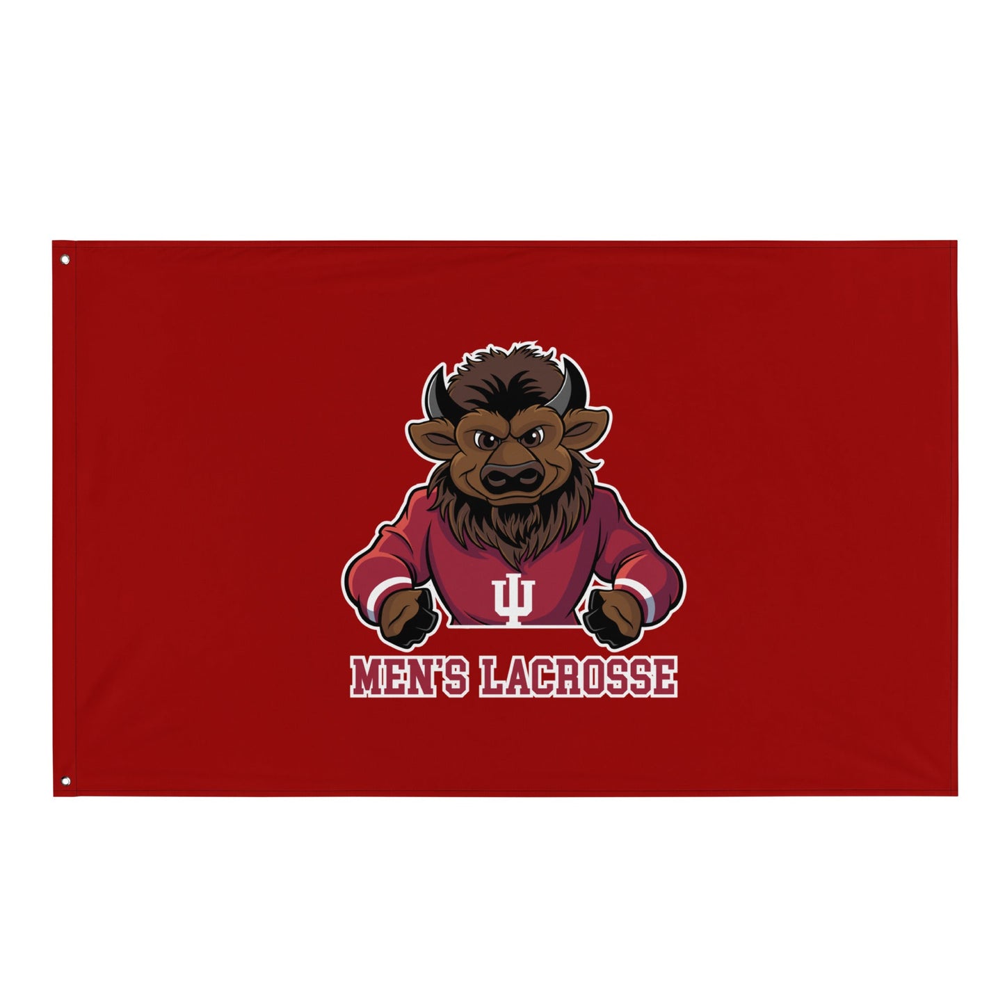Flag | Indiana University Lacrosse | Mascot Logo
