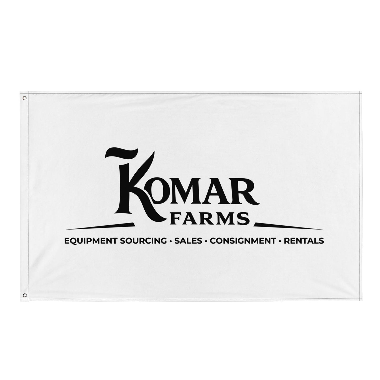Flag | Komar Farms | Mark Logo
