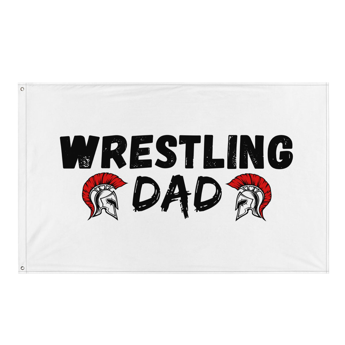 Flag | Lafayette Warrior Youth Wrestling | Dad Emblem Logo