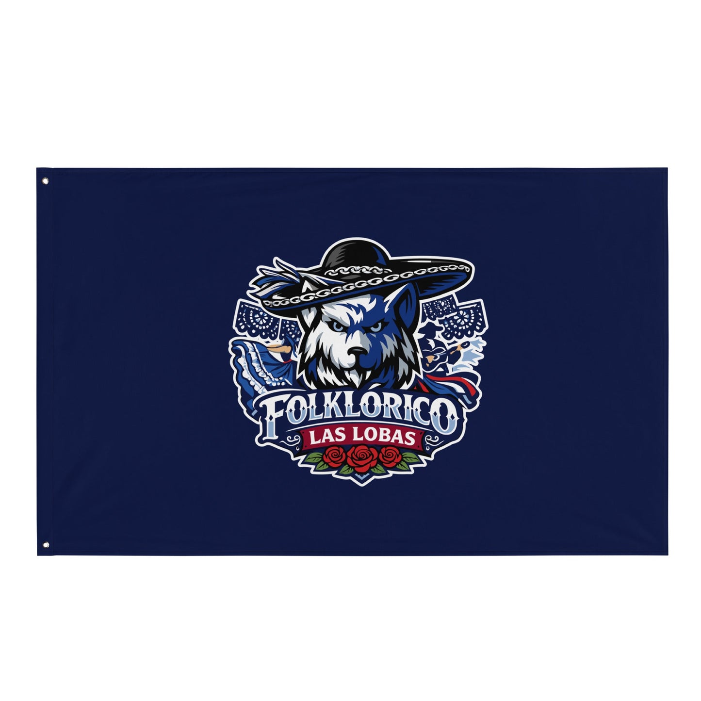 Flag | Los Lobitos | Las Lobas Logo