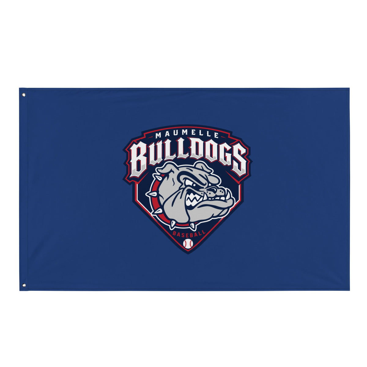 Flag | Maumelle Bulldogs 2035 | Shield Logo