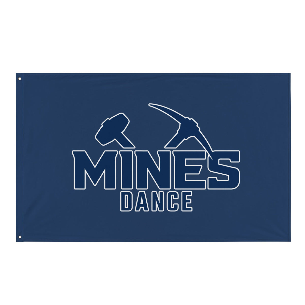 Flag | Mines Dance Team | Vanguard Logo