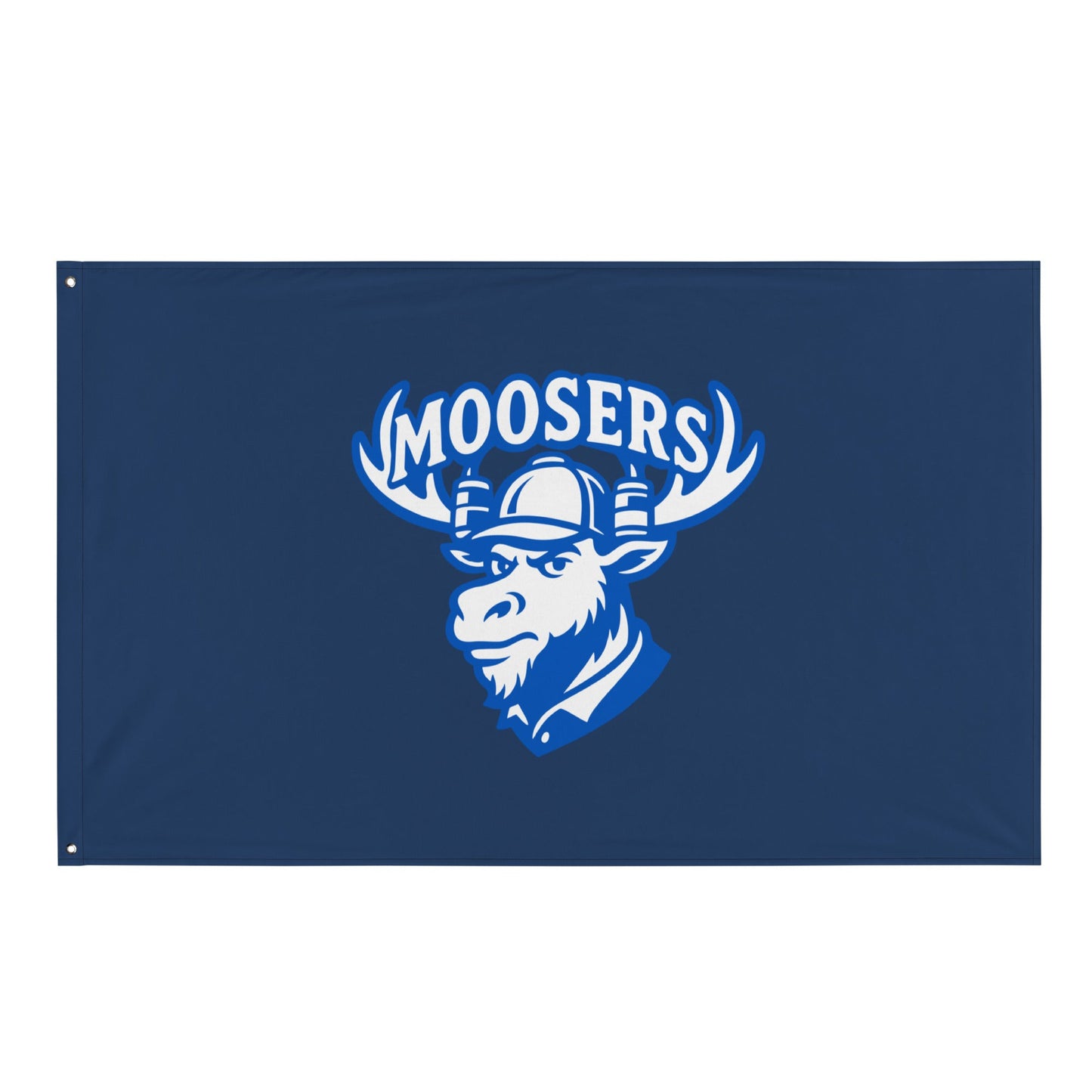 Flag | Moosers | Mascot Logo