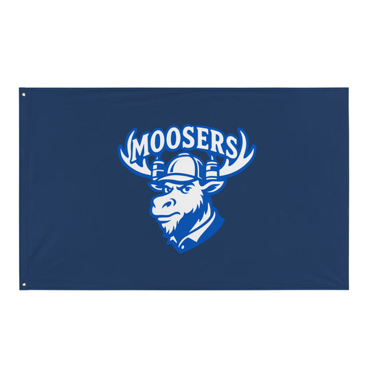 Flag | Moosers | Mascot Logo