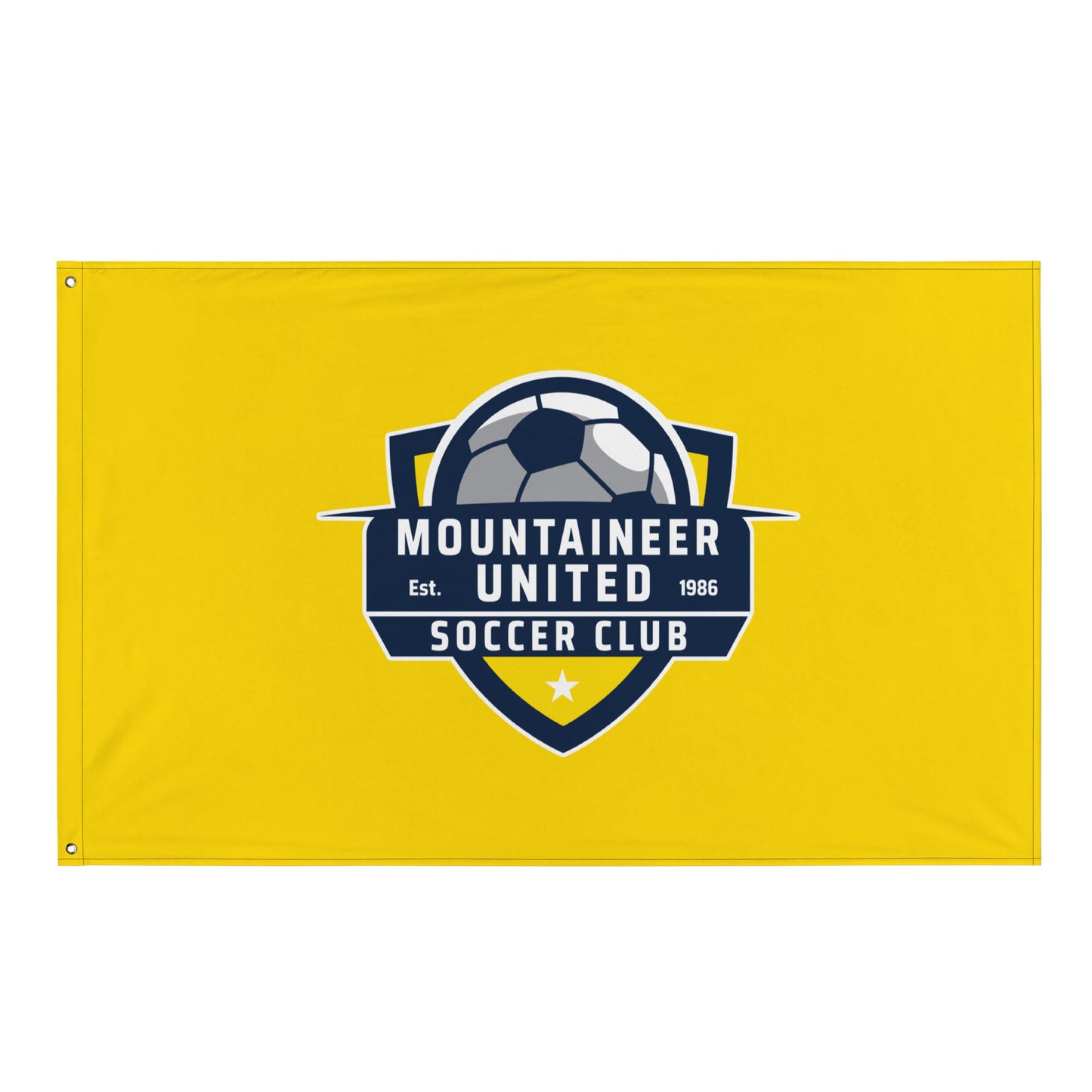 Flag | Mountaineer United Soccer Club | Alpine Crest Logo