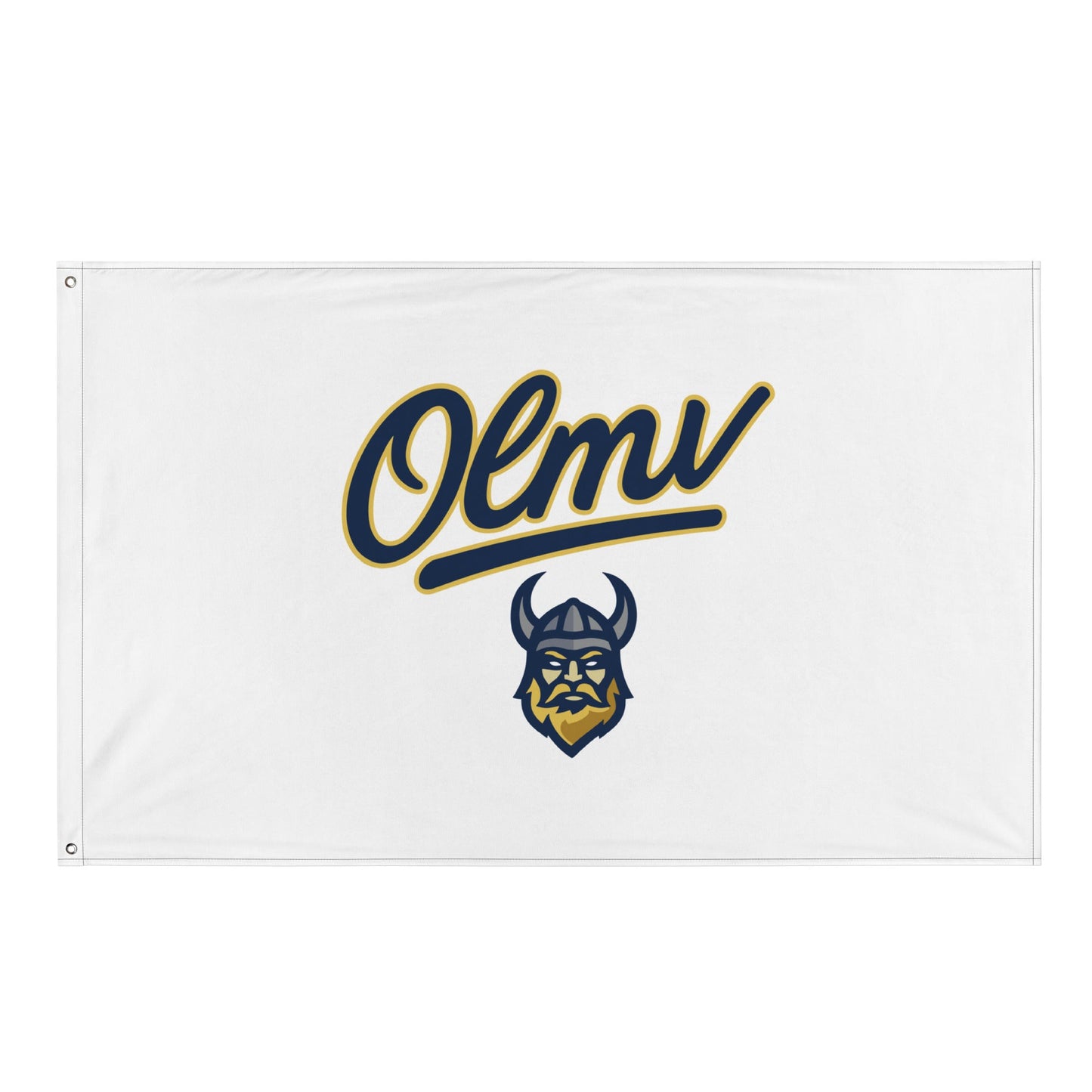 Flag | OLMV Vikings | Script Logo