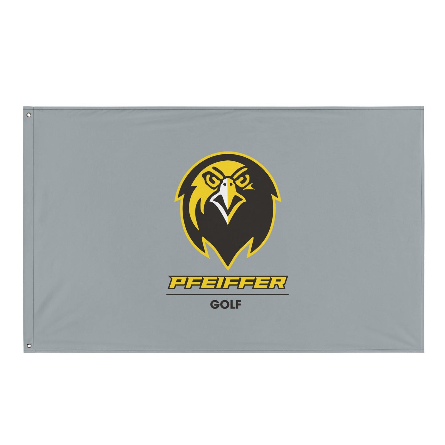 Flag | Pfeiffer University Golf | Falcon Logo