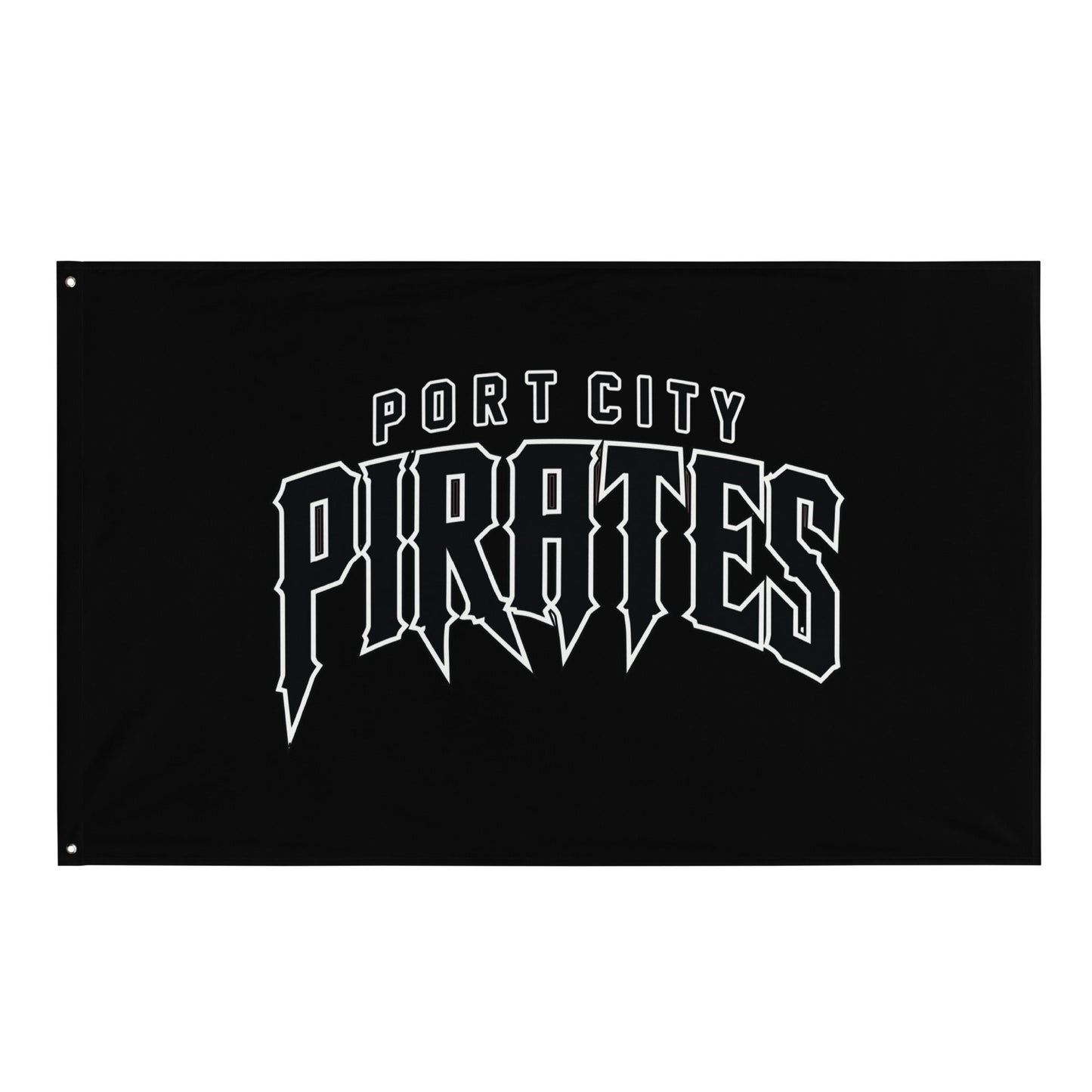 Flag | Port City Pirates | Script Logo