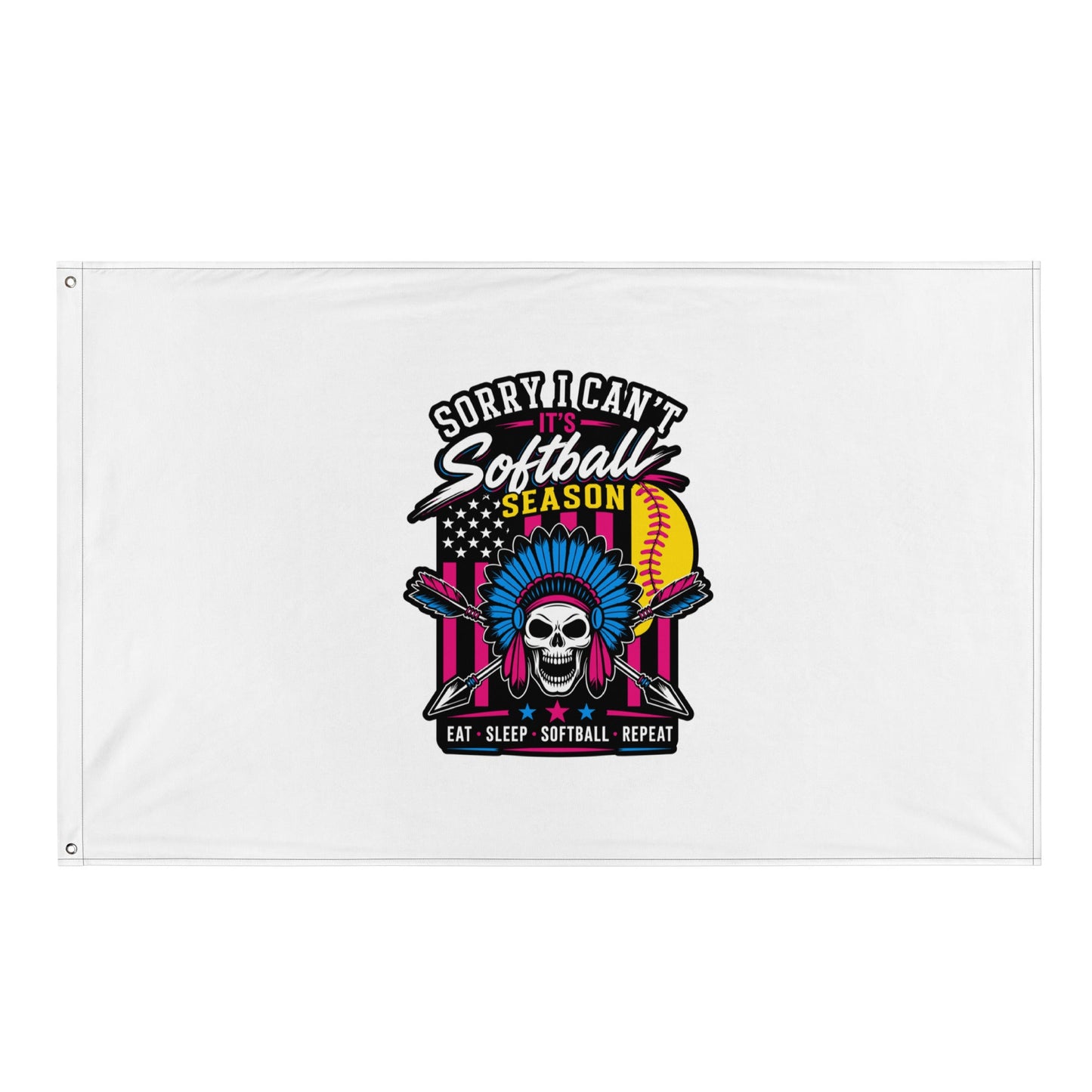 Flag | Savage Softball | Tribal Ace Logo