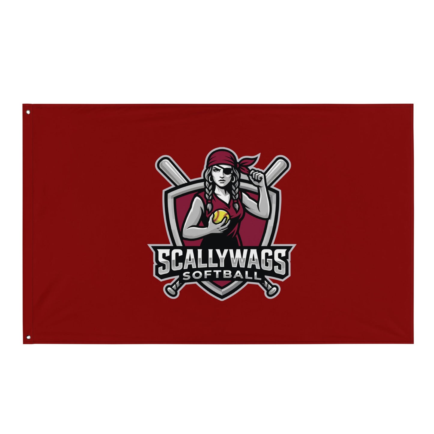 Flag | Scallywags Softball | Crest Logo