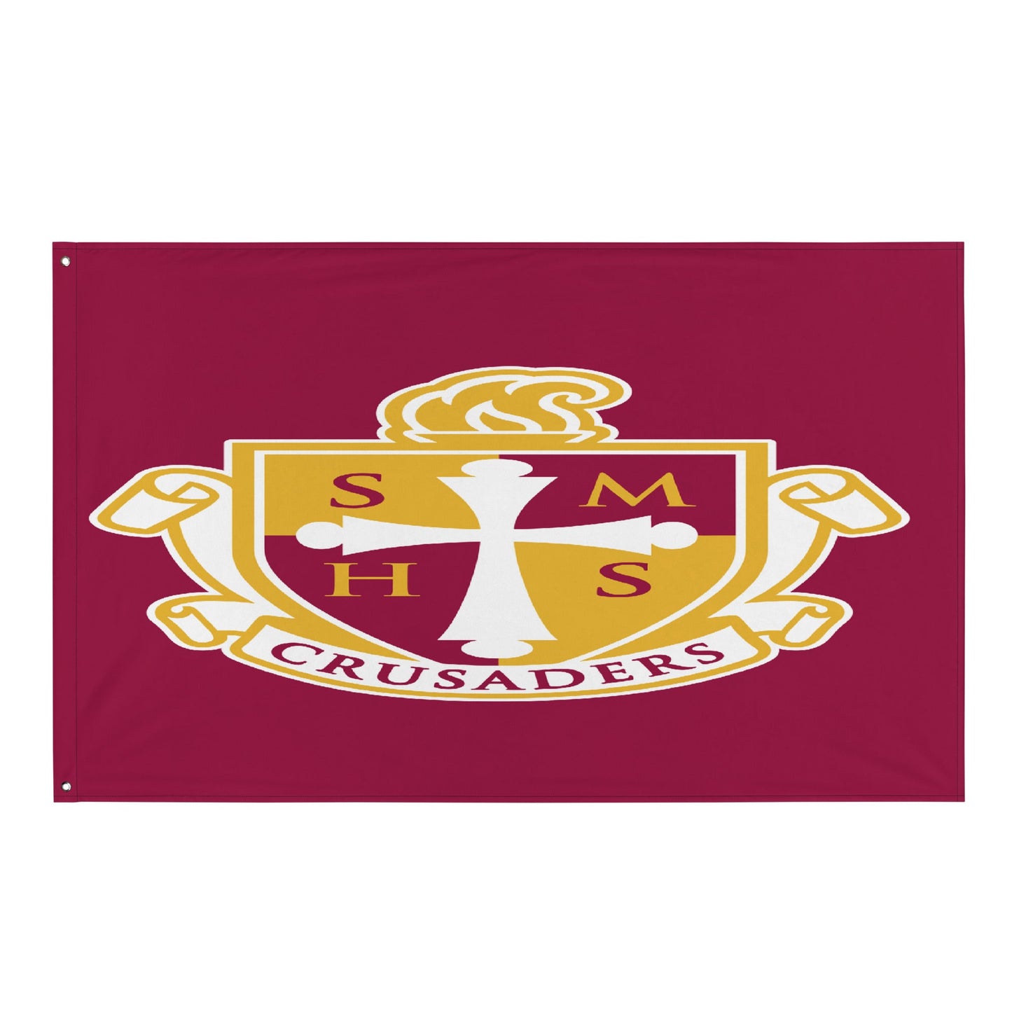 Flag | Scecina High School Track and Field | Crest Logo