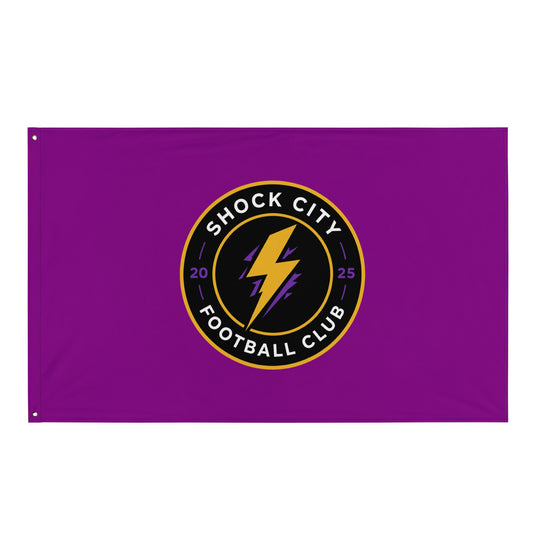 Flag | Shock City FC | Badge Logo