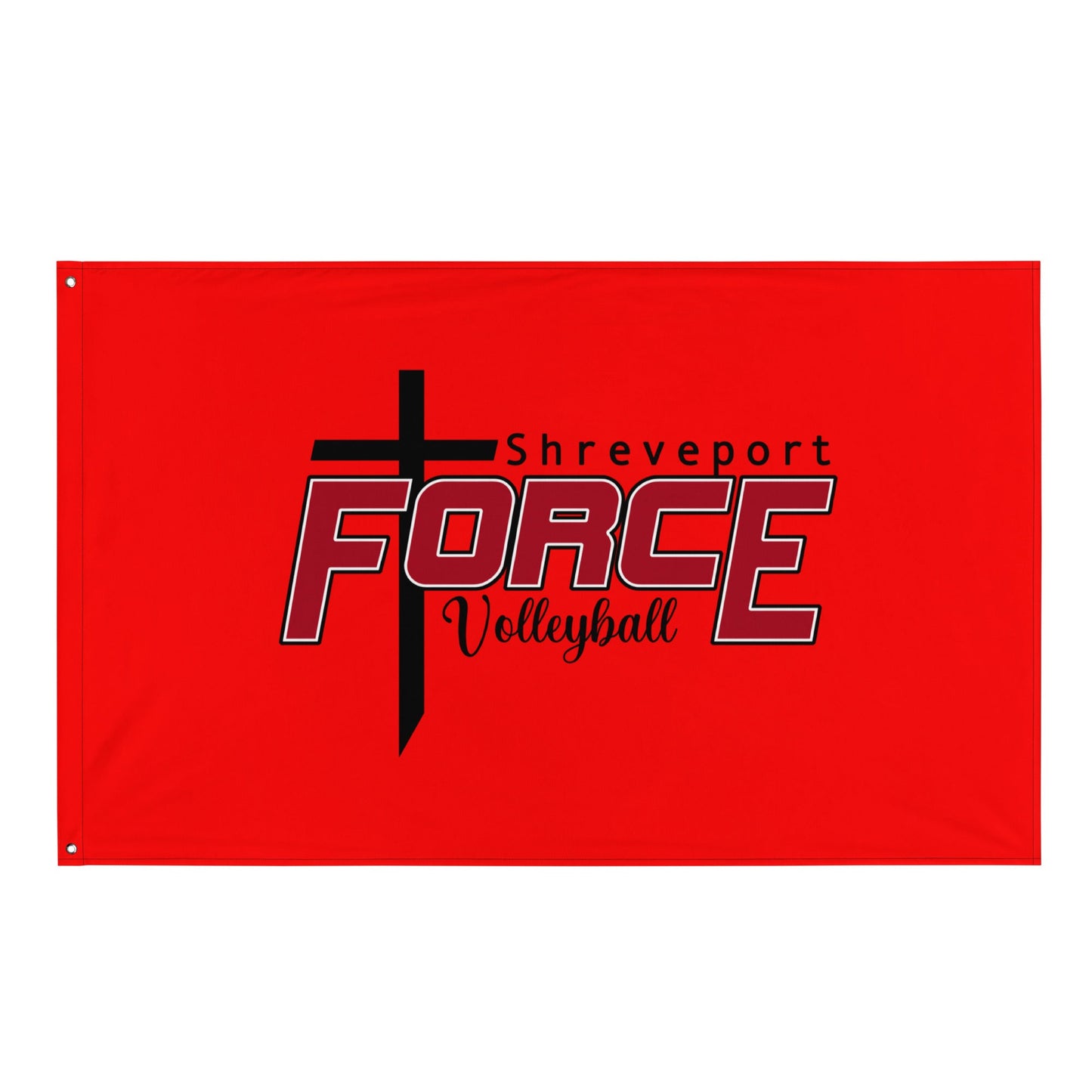 Flag | Shreveport Force Volleyball | Crest Logo