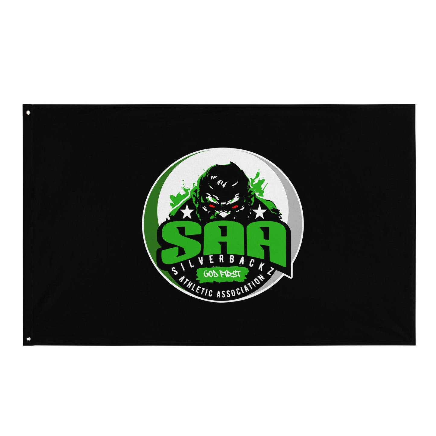 Flag | Silverbackz Athletic Association LLC | Silverback Logo
