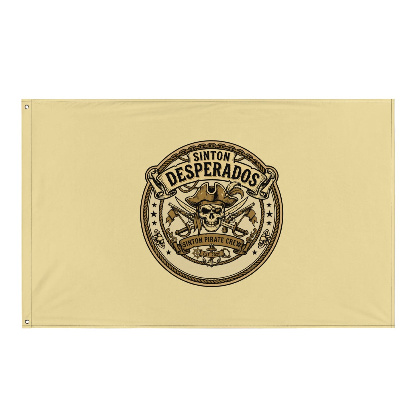 Flag | Sinton Desperados Baseball | Badge Logo