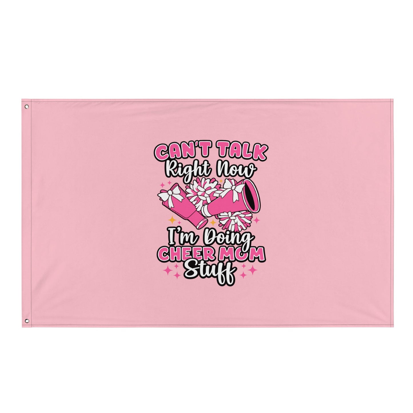Flag | Sunset Surge All-Star Cheerleading | Modern Script Logo