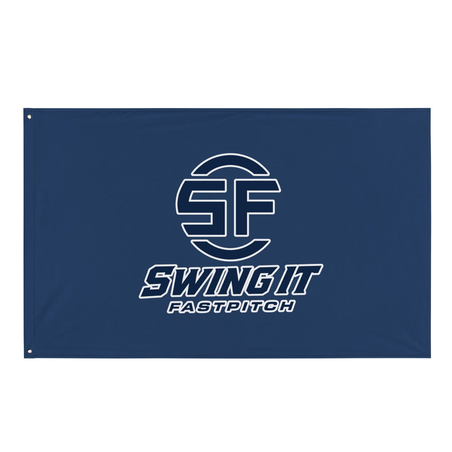 Flag | Swing It Fastpitch | Crest Logo