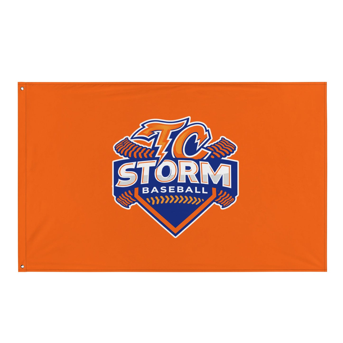 Flag | TC Storm baseball | TC Badge Logo