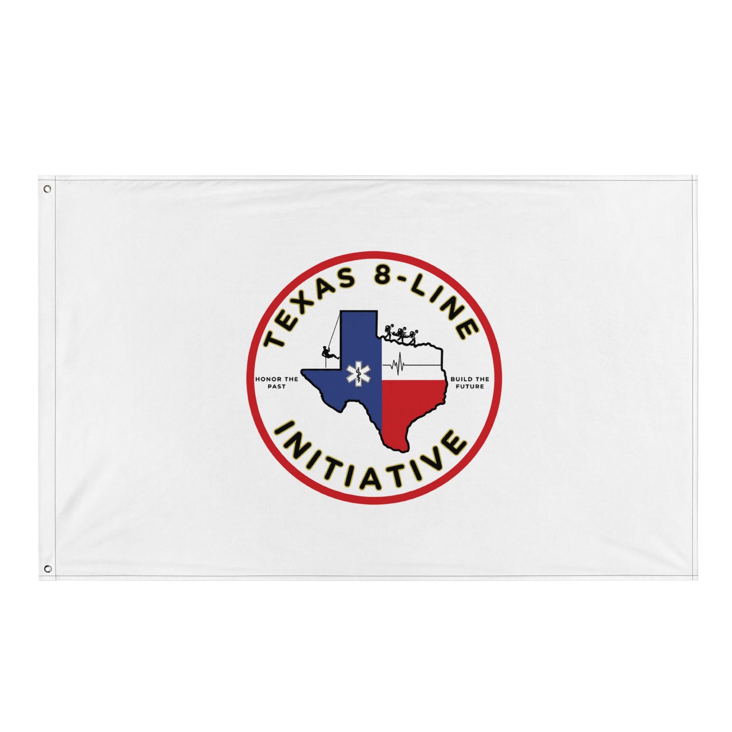 Flag | Texas 8 - Line Initiative | Badge Logo