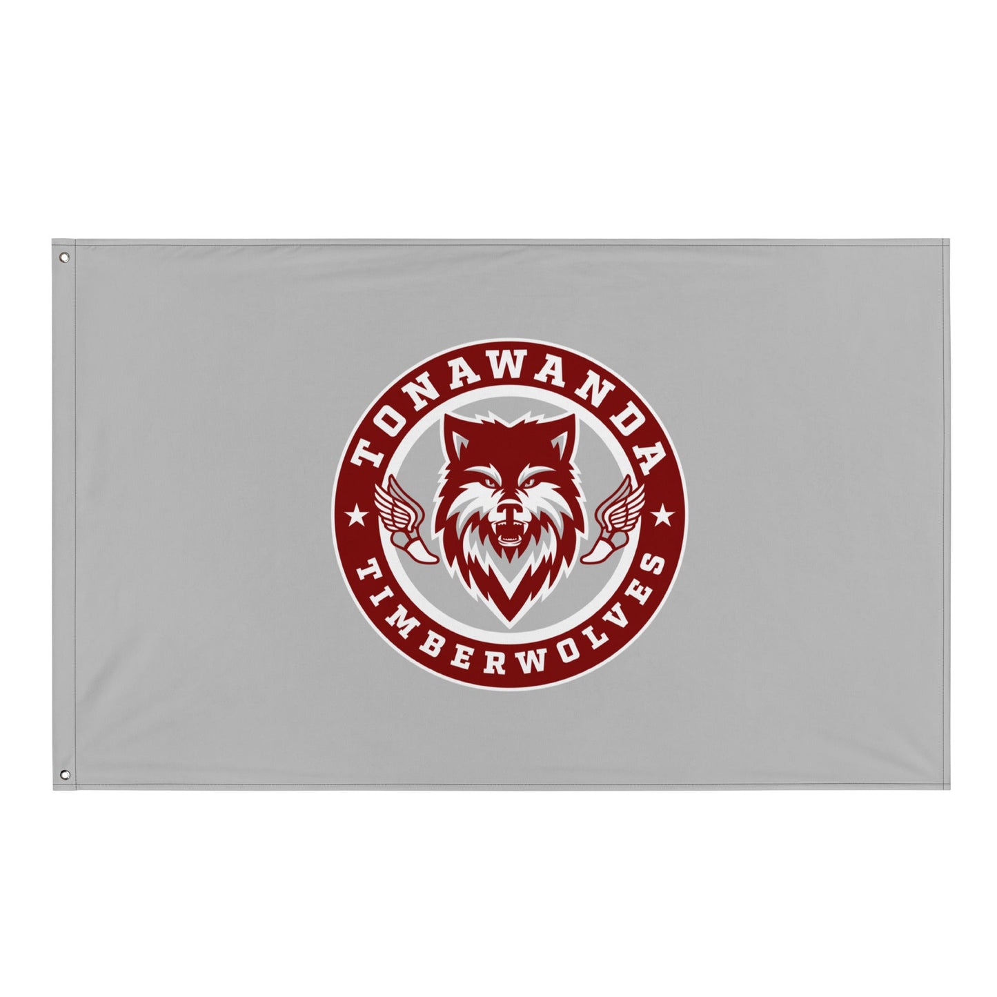Flag | Tonawanda High School Track and Field | Mascot Badge Logo