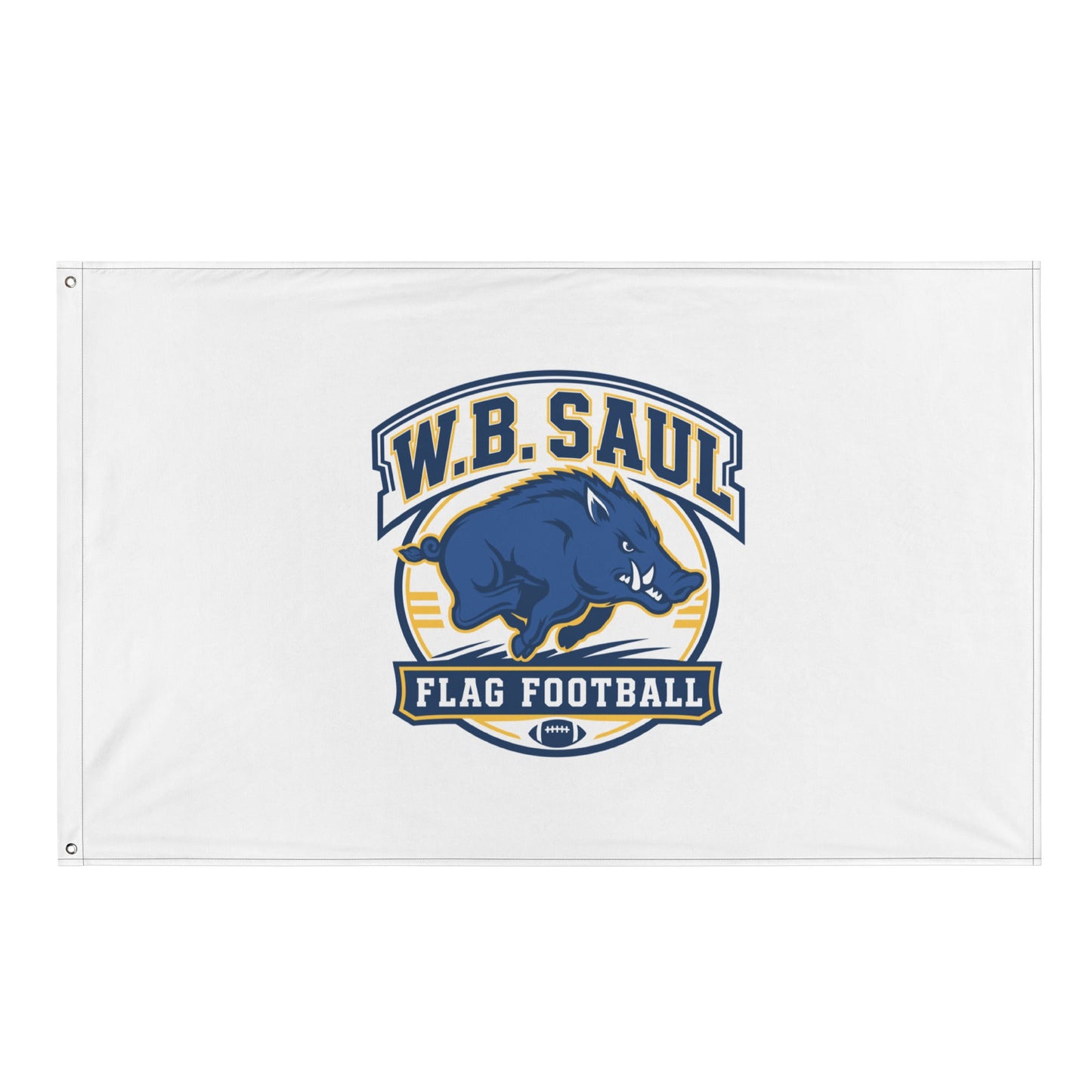 Flag | W.B.Saul Razorbacks | Emblem Logo