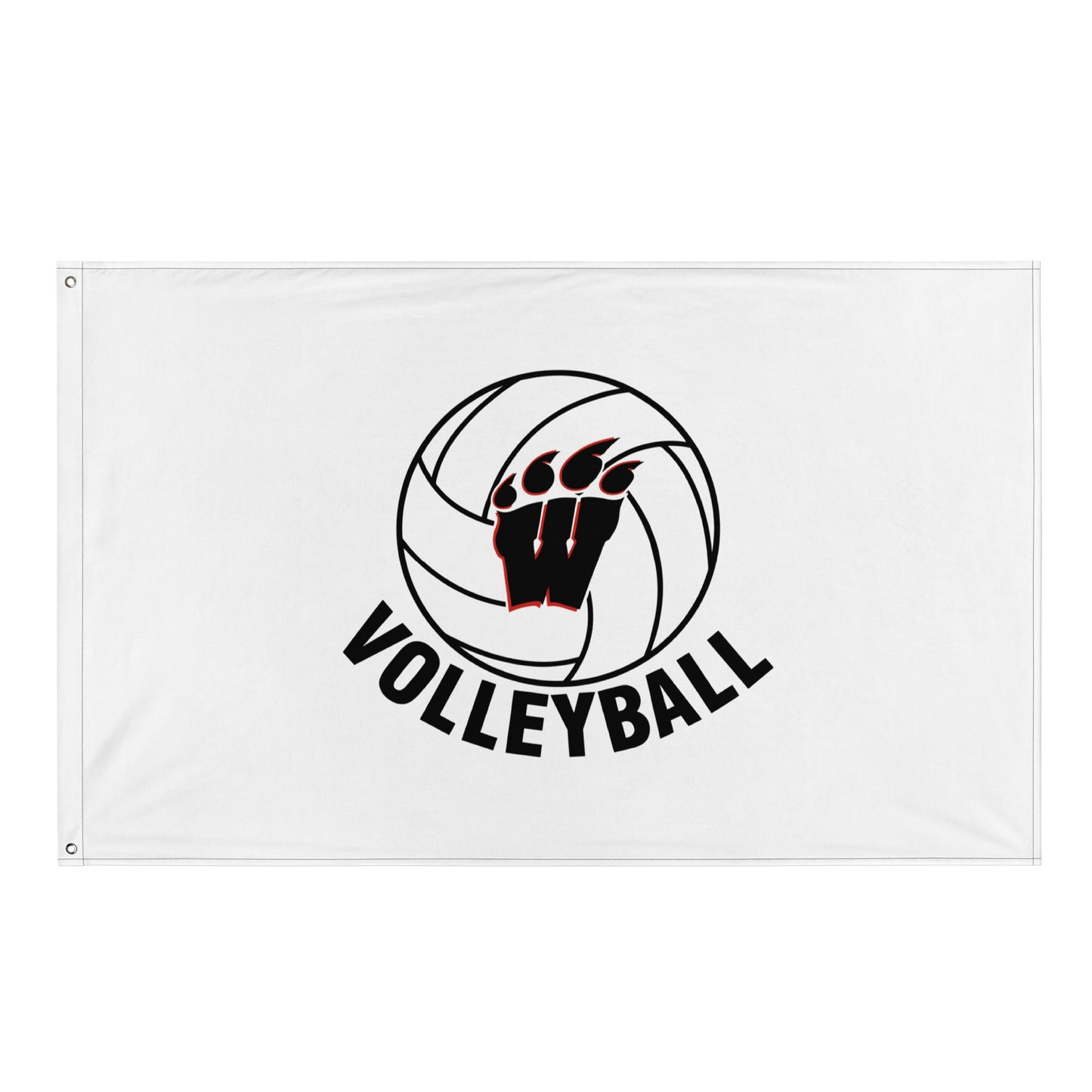 Flag | Weaver High School | Vanguard Volley Logo