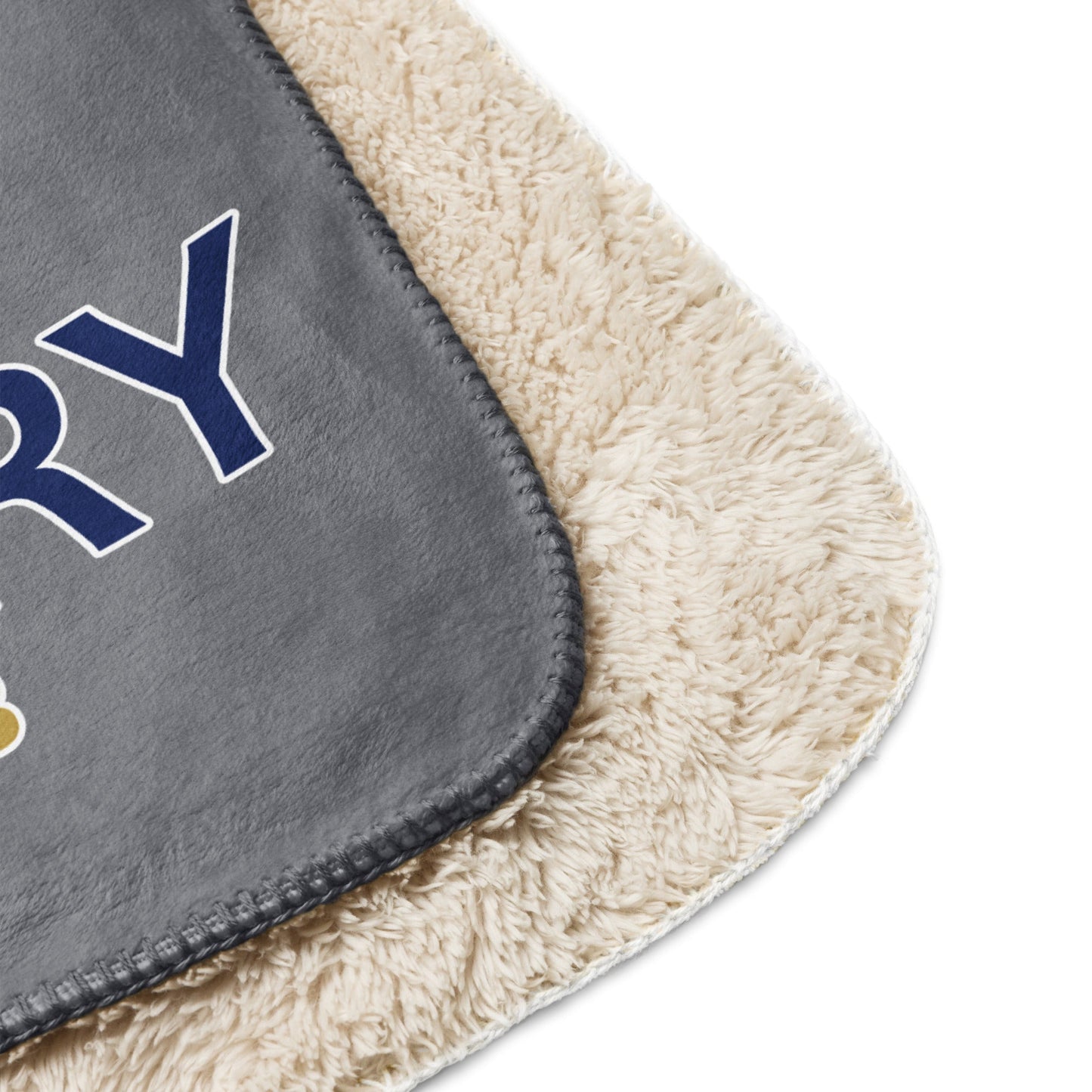 Grey Sherpa Blanket - Solebury Wrestling Club