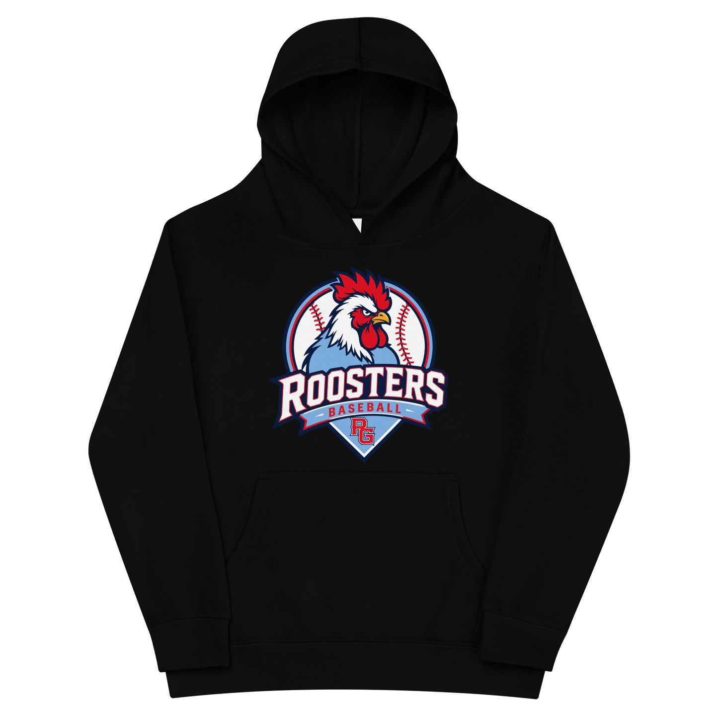 Performance | Youth Hoodie | Rooster Nation | Athletic Crest Logo