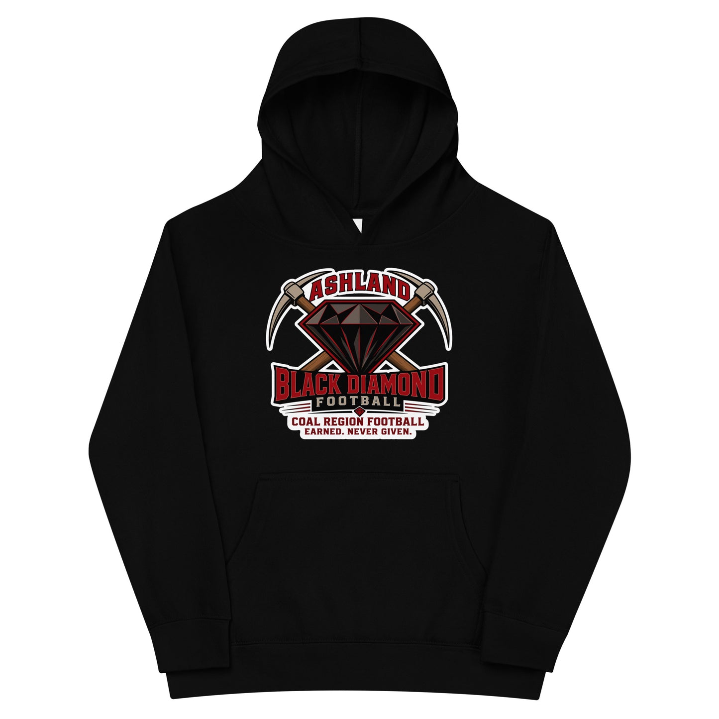 Performance | Youth Hoodie | Ashland Black Diamonds | Vanguard Logo